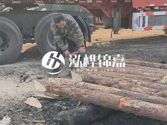 松木圓木價格大概多少一方-松木樁廠家按方可以賣嗎？