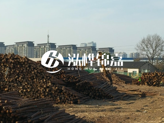 河南松木樁廠家泓樺錦嘉-松木樁直徑是小頭還是大頭？