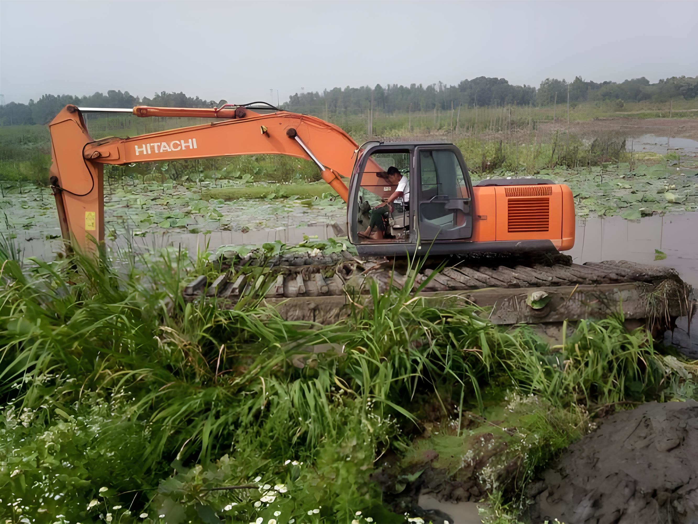 甘肅酒泉水上挖機清淤施工隊 - 挖機清淤的費用怎么計算？